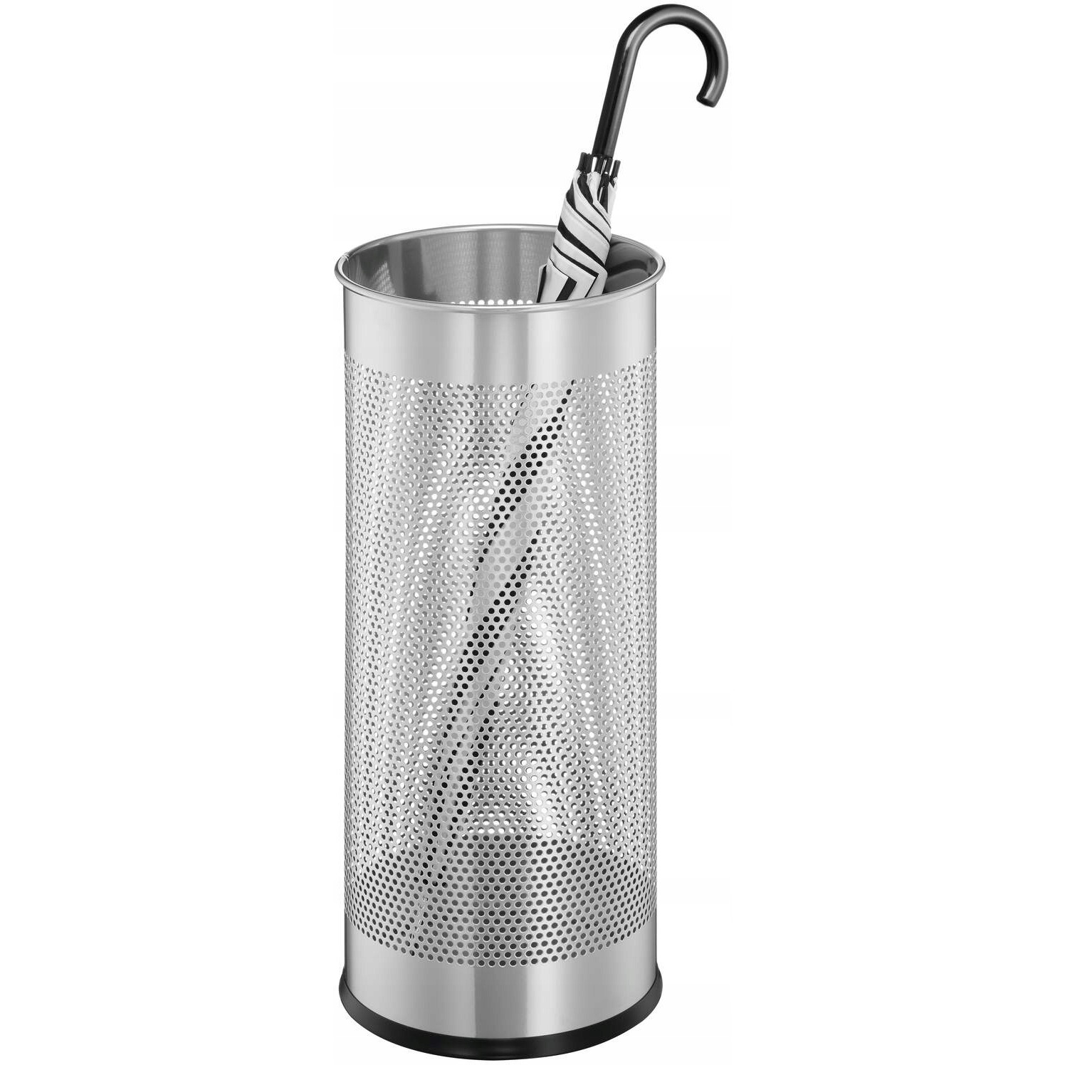 Stojak na parasole DURABLE srebrny metalowy okrągły 3350-23