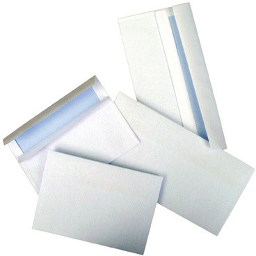 Koperty C6 SK białe 75g okno prawe 45x90mm (1000szt.) NC samoklejące