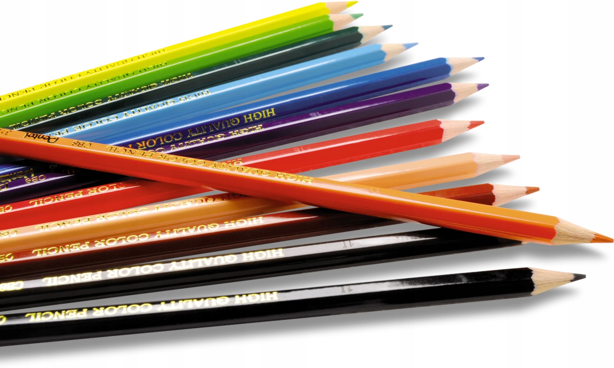 Kredki ołówkowe PENTEL 12 kolorów CB8-12 CB8-12