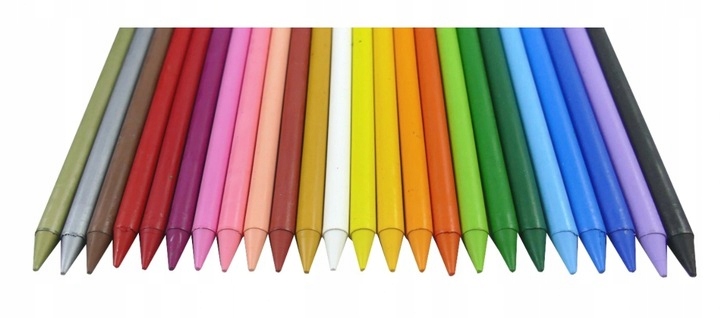 Kredki świecowe 24 kolorów 829772 BIC Plastidecor