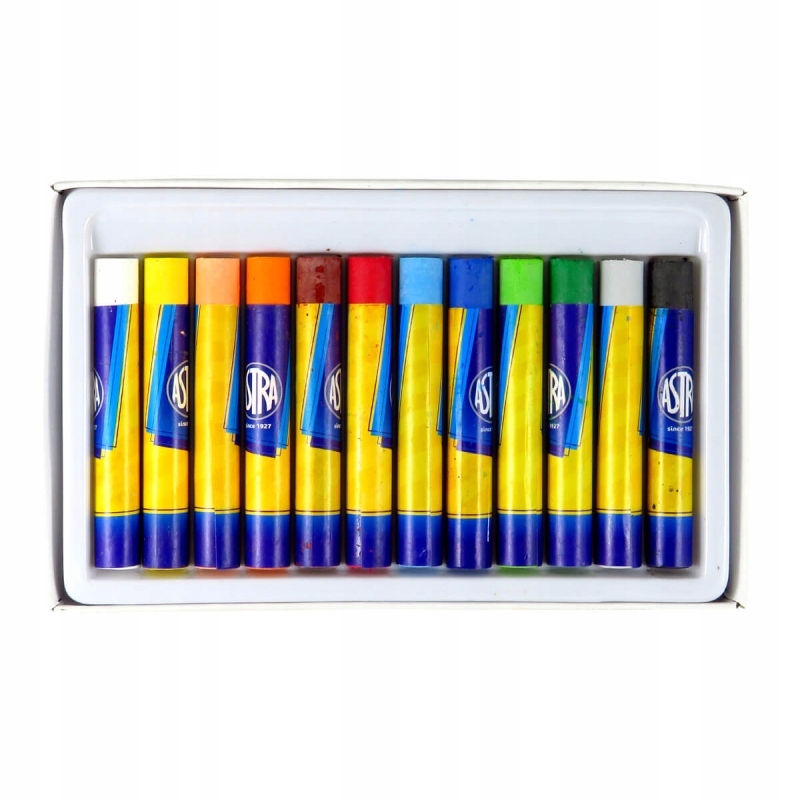 Pastele olejne Astra 12 kolorów; 313112001  ASTRA