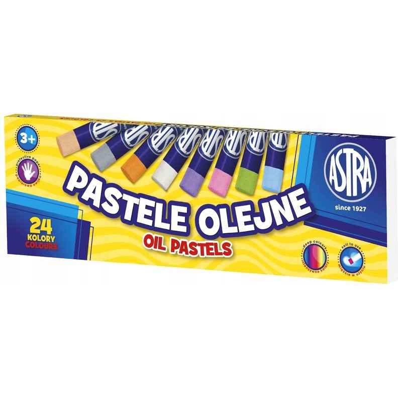 Pastele olejne Astra 24 kolory; 313112002  ASTRA