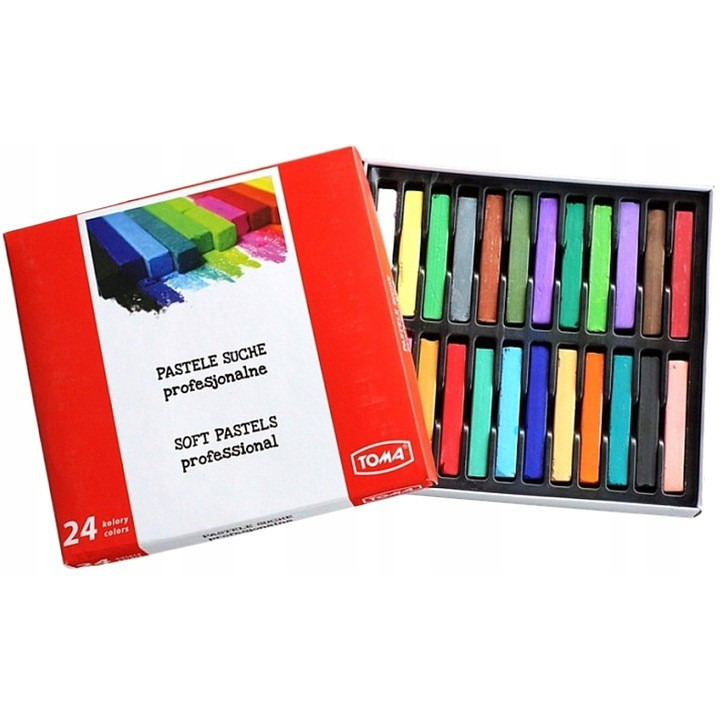 Pastele suche 24 kolory TO-580