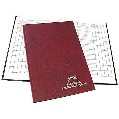 Książka korespondencyjna A4 96k - bordo WARTA 1824-229-007