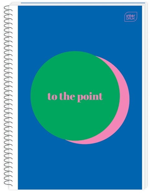 Kołonotatnik A4 100k kratka miękka oprawa INTERDRUK