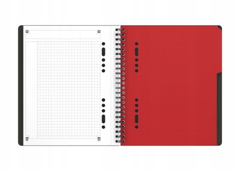 Kołonotatnik A5 80K krata PP OXFORD Activebook International 100102880