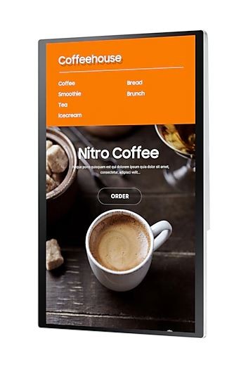 Monitor profesjonalny  SMART Signage KIOSK KM24A 24 cale Matowy, Dotykowa 16h/7 250(cd/m2) 1920 x 1080(FHD) S6 Player  3 lata d2d (LH24KMATBGCXEN)