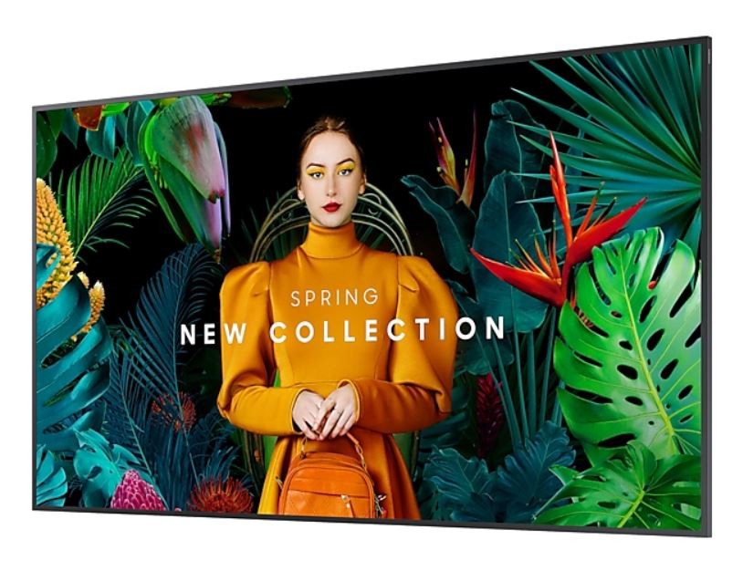 Monitor profesjonalny QB55C 55 cali Błyszczący 16h/7 350(cd/m2) 3840x2160 (UHD) S10 Player (Tizen 7, VXT Ready) WiFi/BT 3 lata OnSite (LH55QBCEBGCXEN)