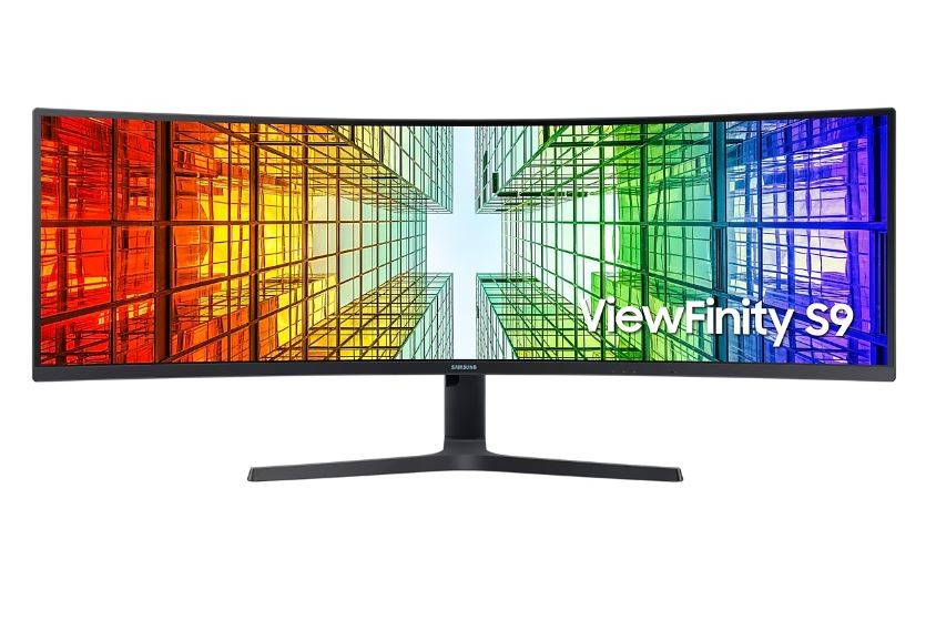 Monitor 49 cali LS49C950UAUXEN VA 5120x1440 DQHD 32:9 2xHDMI 1xUSB-C (90W) 1xDP 3xUSB 3.0 LAN (RJ45) 4ms HAS głośniki zakrzywiony 3 lata on-site