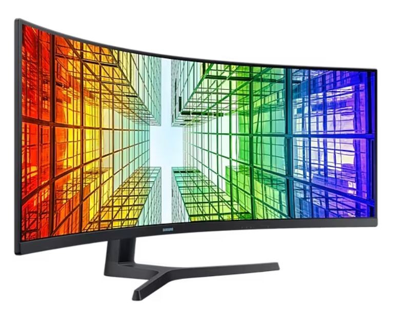 Monitor 49 cali LS49C950UAUXEN VA 5120x1440 DQHD 32:9 2xHDMI 1xUSB-C (90W) 1xDP 3xUSB 3.0 LAN (RJ45) 4ms HAS głośniki zakrzywiony 3 lata on-site