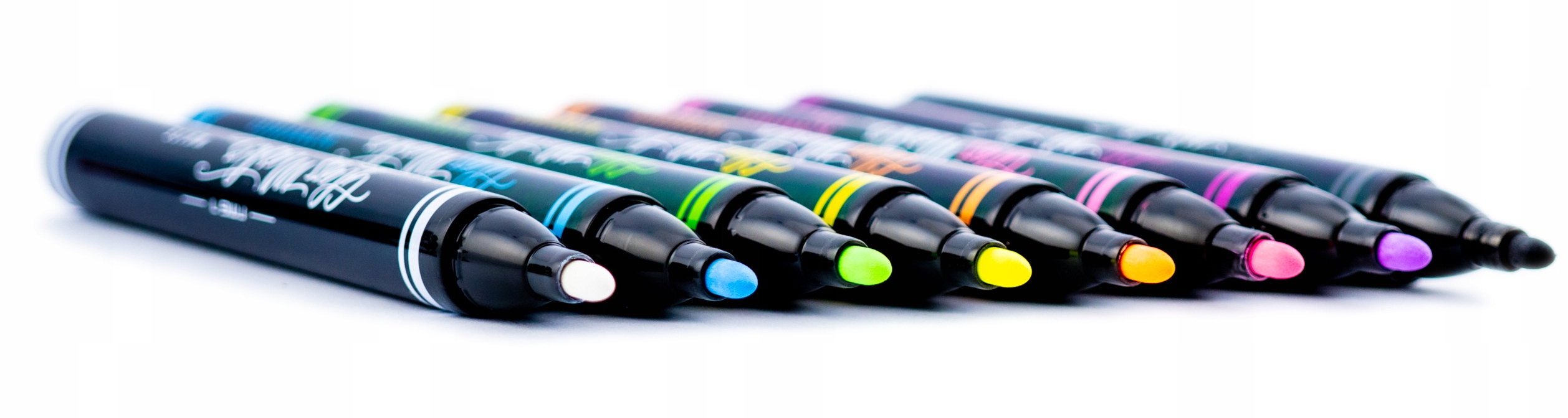 Marker kredowy do szkła RMG-1/ 8sztuk etui ULTRAVIOLET 463-800 RYSTOR