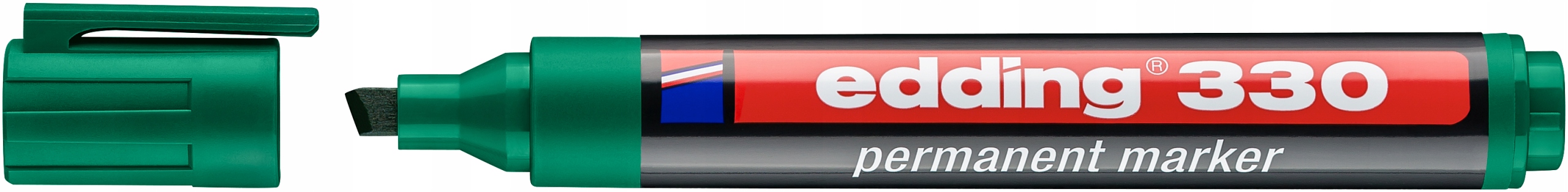 Foliopis 330-4 zielony EDDING końcowka ścięta