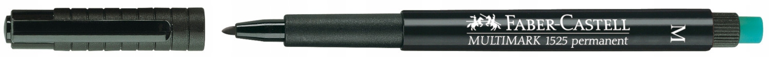 Foliopis z gumką O P MULTIMARK M 1.0 czarny 10szt FABER-CASTELL