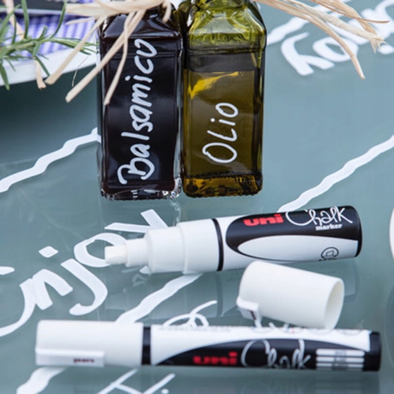 Marker z farbą kredową CHALK PWE-5M złoty UNI UNPWE5M/DZL