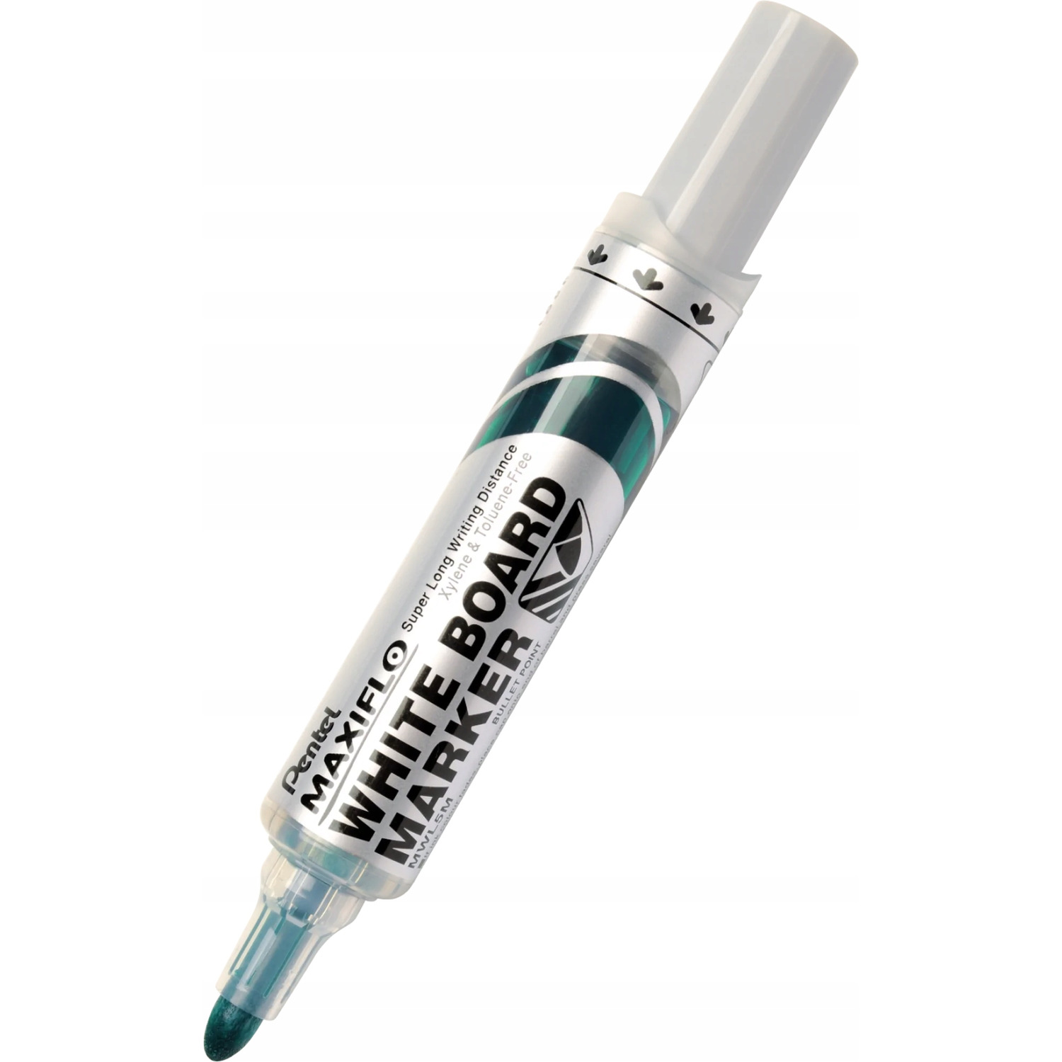 Marker suchościeralny zielony MWL5MD PENTEL MAXIFLO(z tłoczkiem)
