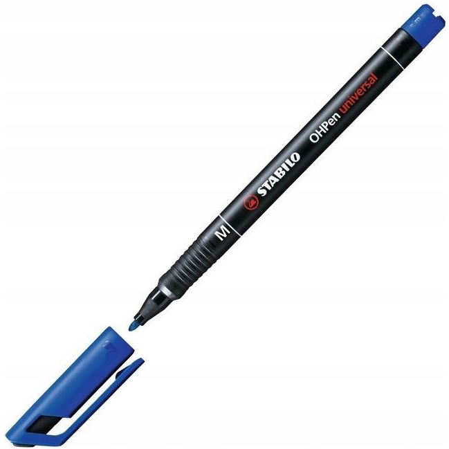 Foliopis STABILO OHPen niezmywalny 1.0mm niebieski 843/41
