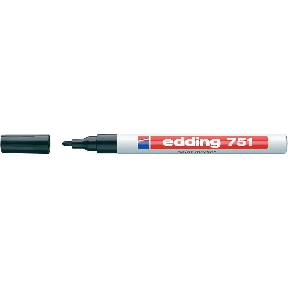 Marker lakierowy 1-2mm 751 czarny EDDING końcowka okrągła