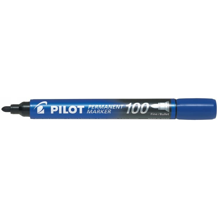 Marker Permanentny SCA-100 niebieski PILOT SCA-100-L