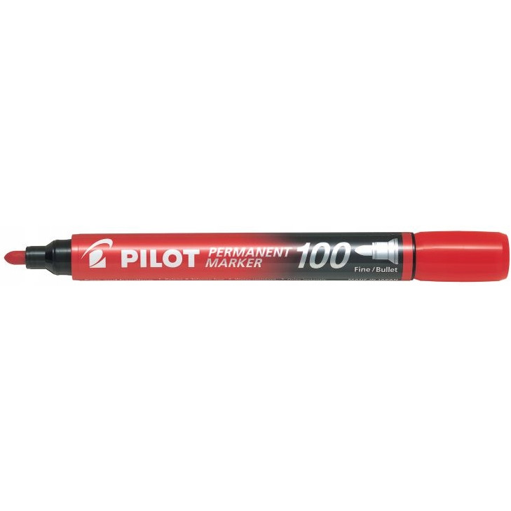 Marker Permanentny SCA-100 czerwony PILOT SCA-100-R