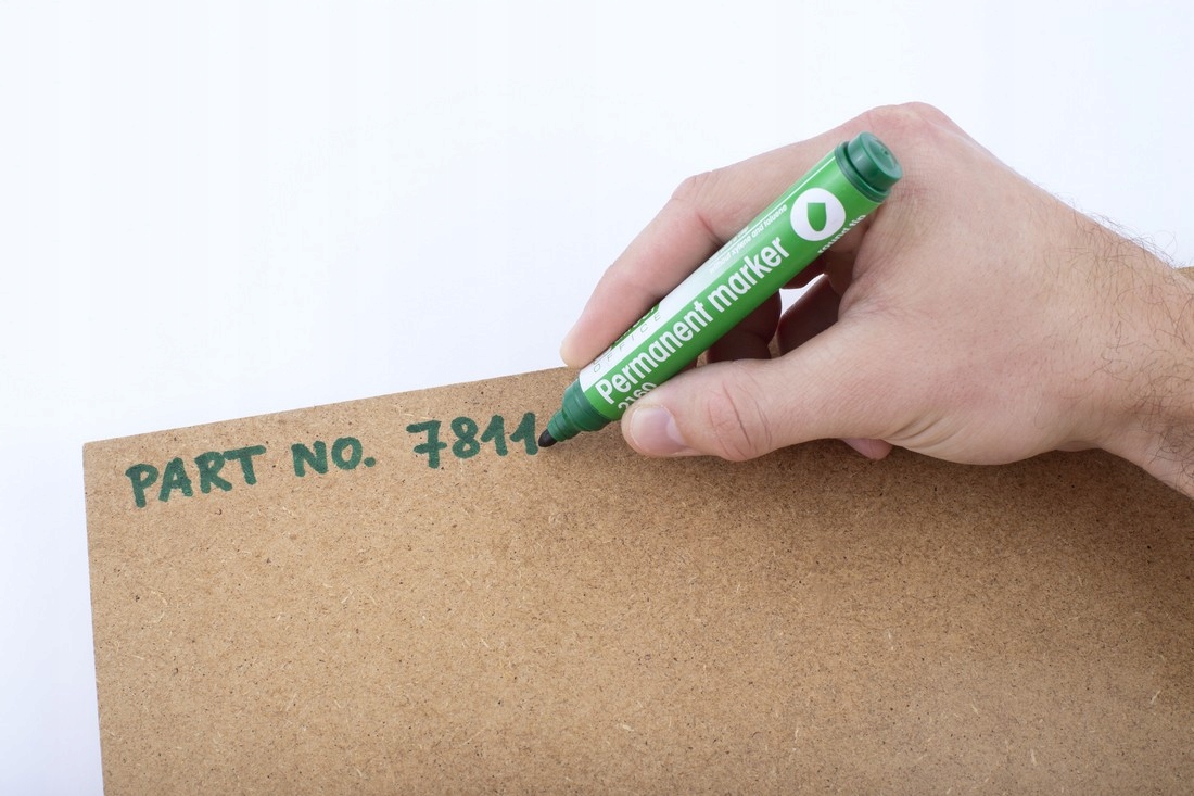 Marker permanentny 2160 zielonyi okrągła końcówka 101114  D.RECT