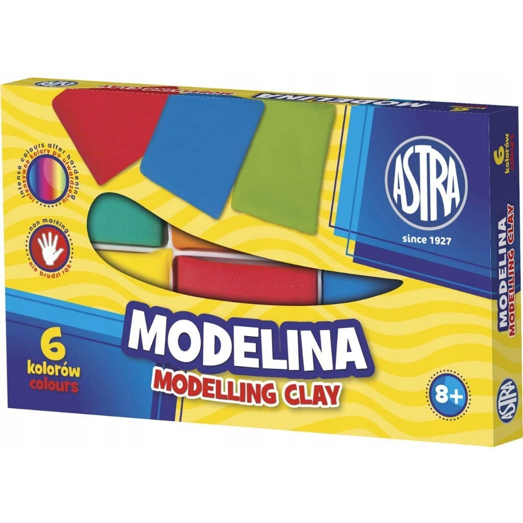 Modelina standard Astra 6 kolorów; 83911901  ASTRA