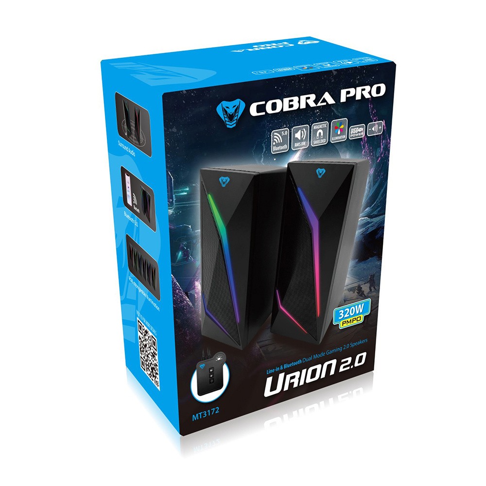 Głośniki gamingowe 2.0 Cobra Pro Urion MT3172 Bluetooth