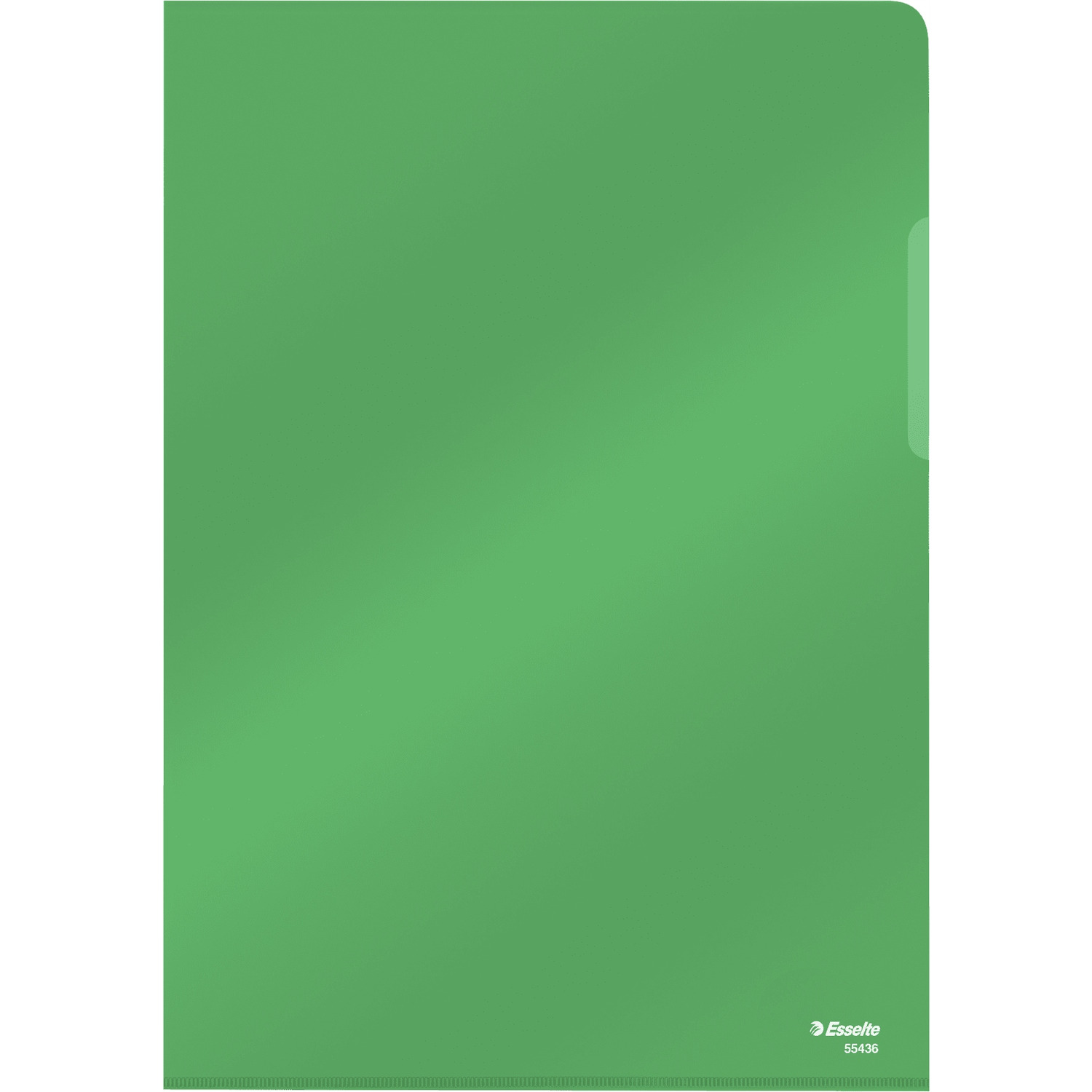 Ofertówki krystaliczne A4 150mic zielone (25szt) ESSELTE 55436