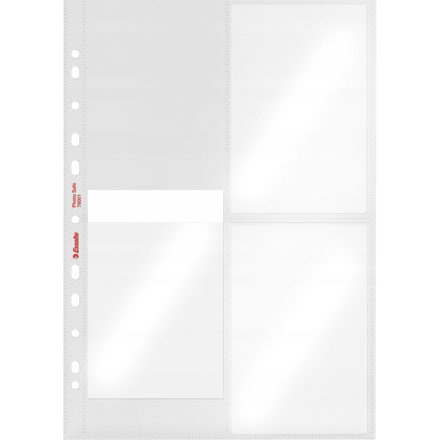 Koszulki na zdjęcia 10x15cm ESSELTE pionowe (10szt) 78001