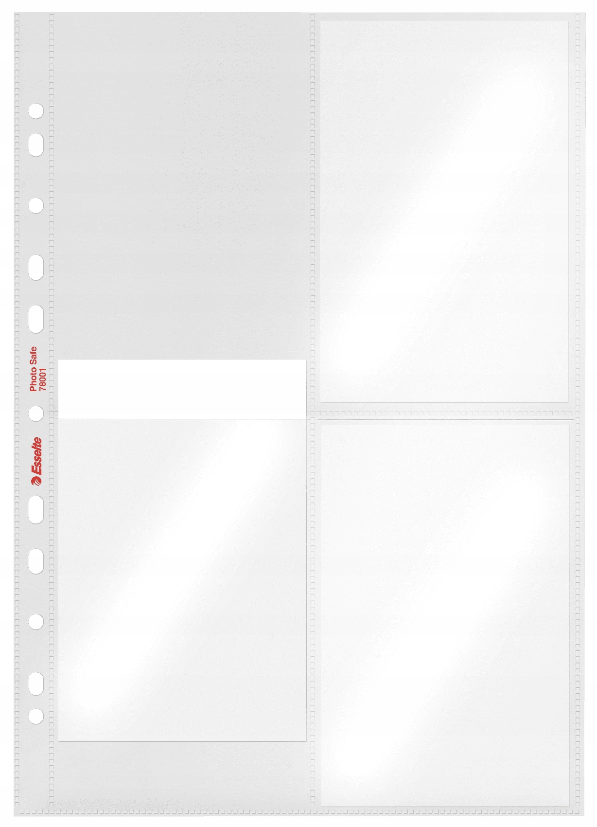 Koszulki na zdjęcia 10x15cm ESSELTE pionowe (10szt) 78001