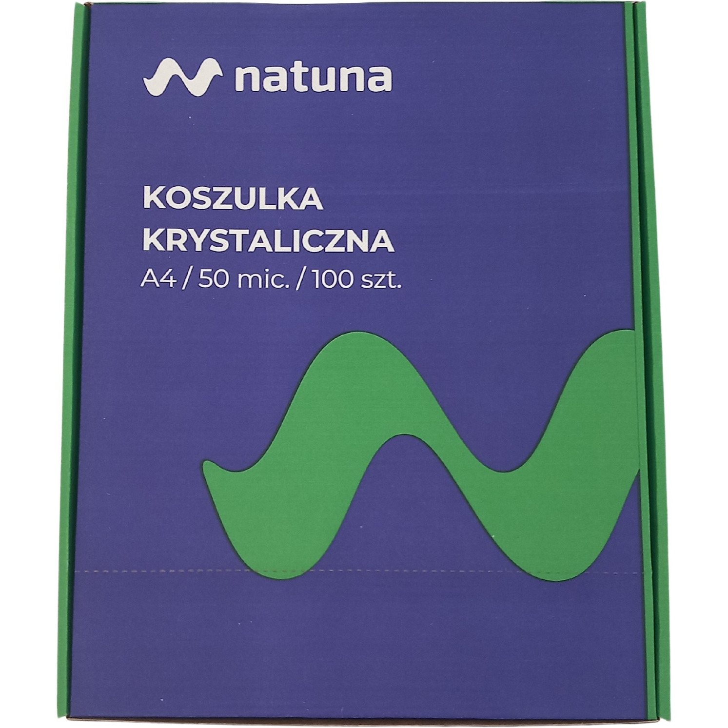 Koszulki krystaliczne DATURA A4 50mic. (100szt) karton
