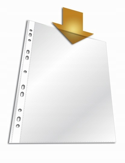 Koszulki groszkowe A4 35mic. BUDGET (100szt) BANTEX 400064092