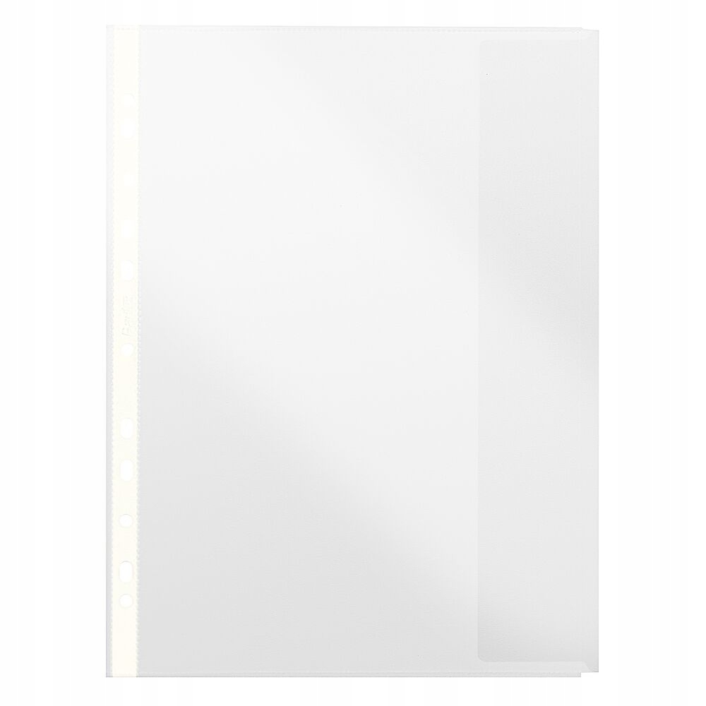 Koszulki groszkowe z klapką A4 MAXI 110 mic. (10szt) BANTEX 100550133