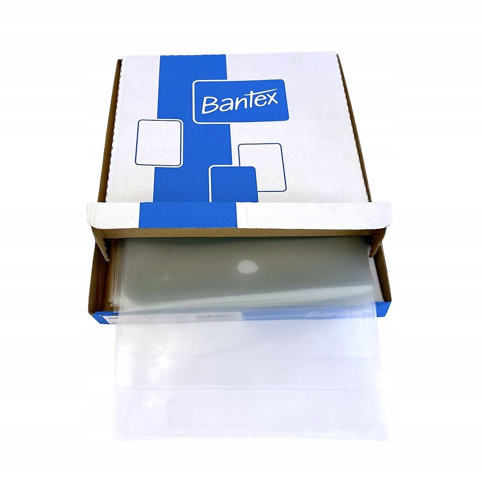 Obwoluta krystaliczna A4 PP 100mic (100szt) pudełko BANTEX