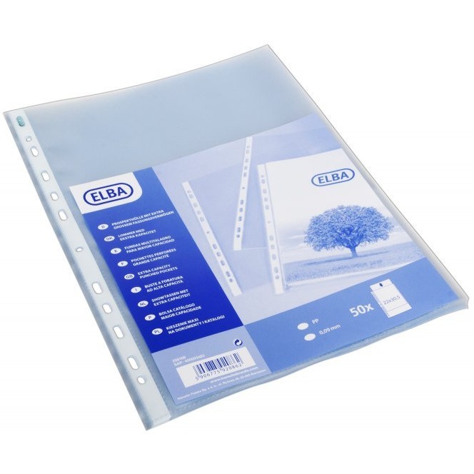 Koszulki groszkowe MAXI ELBA (50szt) 22x30 2061 90mic 400005483