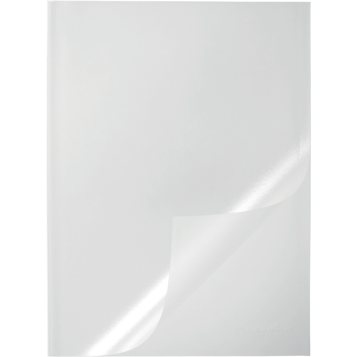 Obwoluta do grzbietów zaciskowych przezroczysta 50szt DURABLE 2919-19