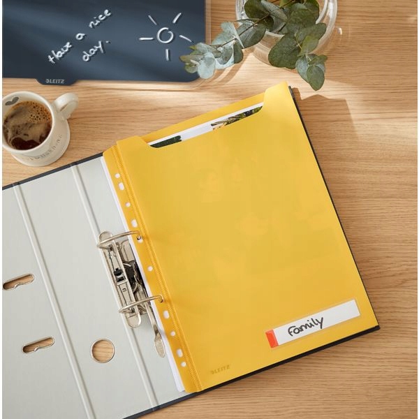 Koszulka o zwiększonej pojemności Leitz Cosy żółta 46680019