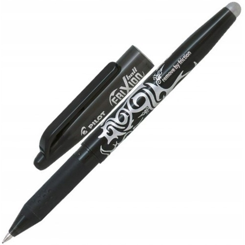 Pióro kulkowe PILOT FRIXION czarne PIBL-FR7-B
