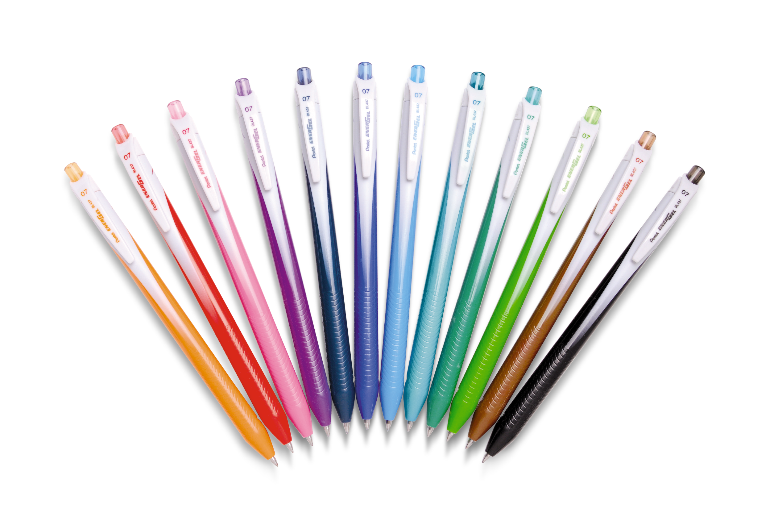 Pióro kulkowe EnerGel 0,7mm BL437-A czarne PENTEL