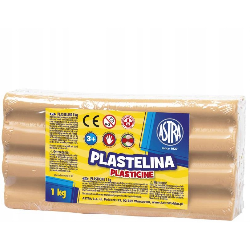 Plastelina Astra 1 kg cielista; 303111003  ASTRA