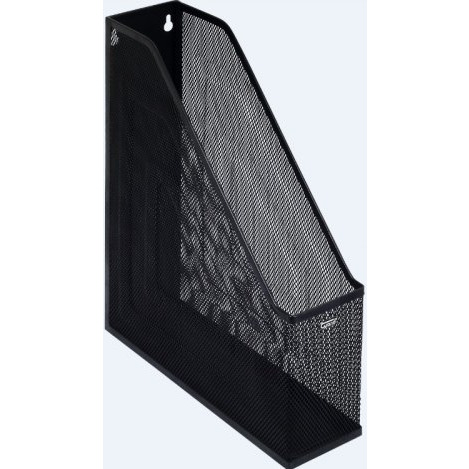 Pojemnik na czasopisma czarny metalowy GRAND 120-1123