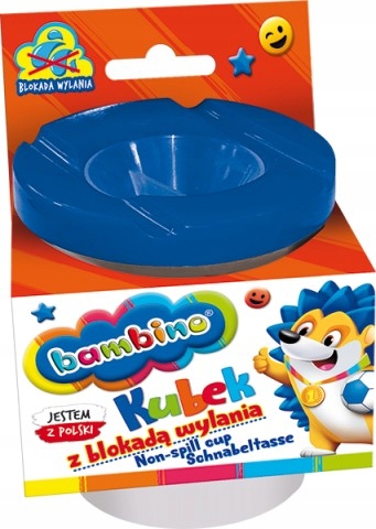 Kubek na wodę z blokadą wylania BAMBINO ST.MAJEWS