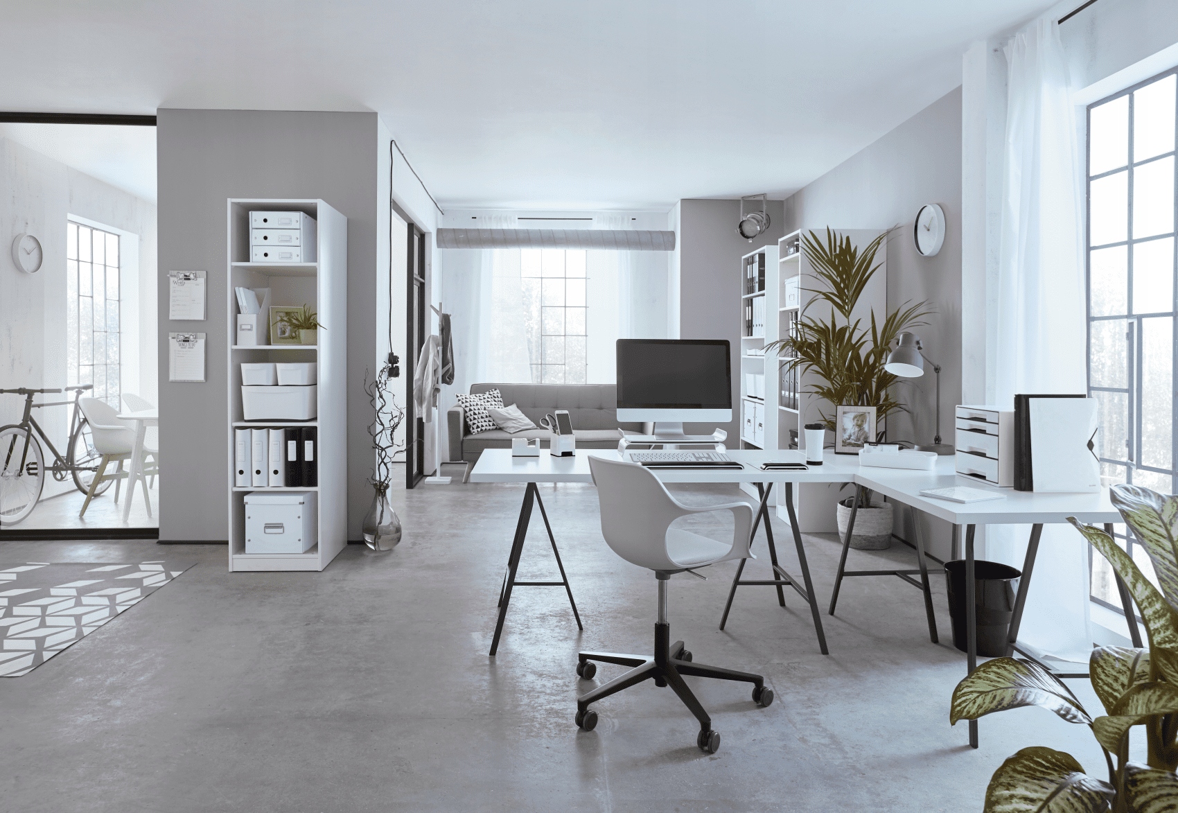 Pudełko z przegródkami LEITZ C&S małe Czarne 60570095