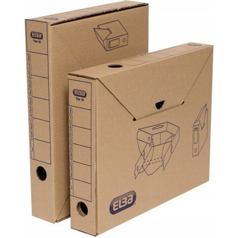 Karton archiwizacyjny TRIC 10 szerokość 5cm brązowy ELBA 100552622
