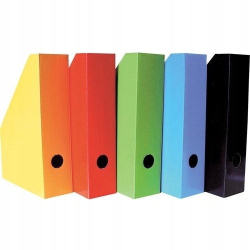 Pojemnik na czasopisma czarny lakierowany BANTEX 100552127