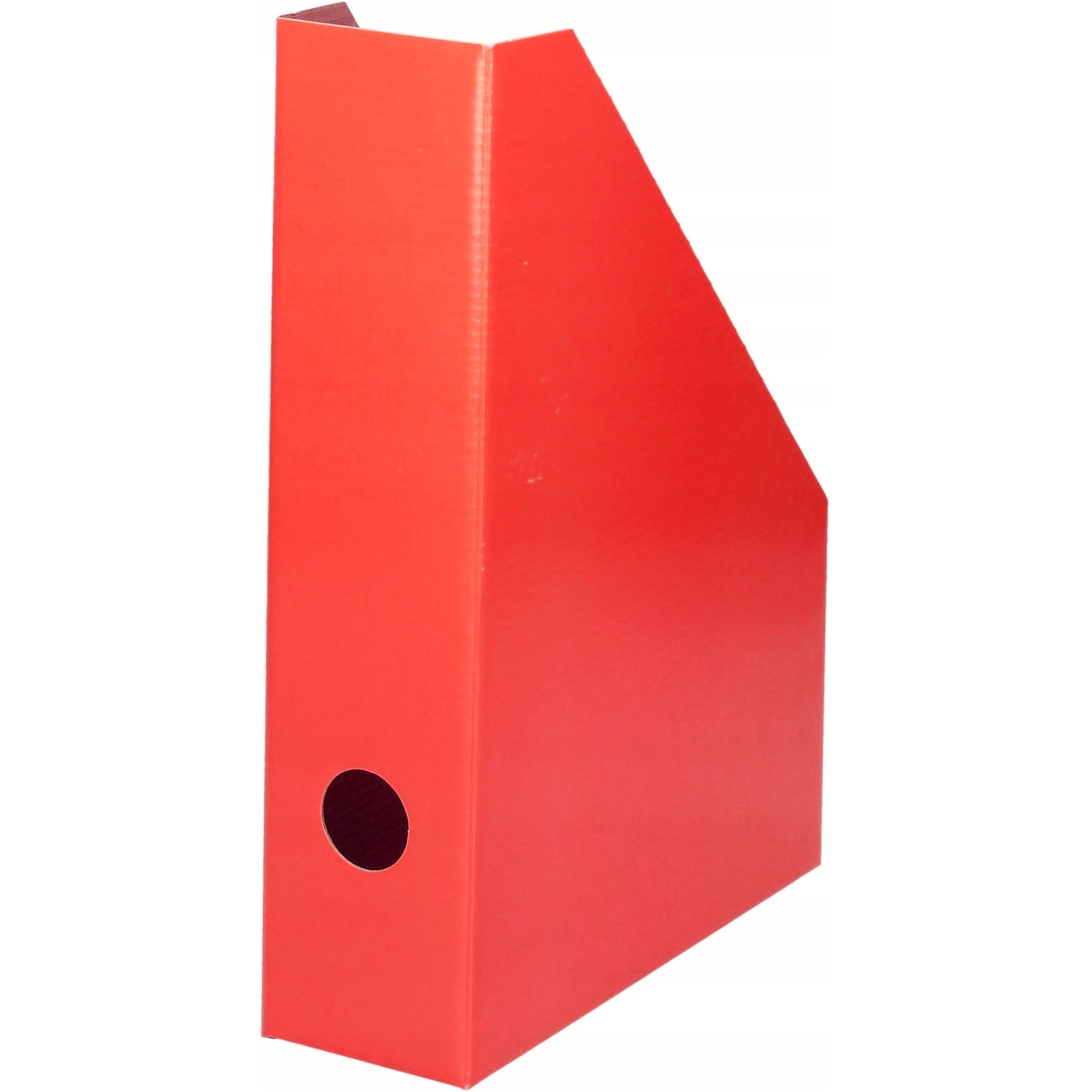 Pojemnik na czasopisma czerwony lakierowany BANTEX 100552128