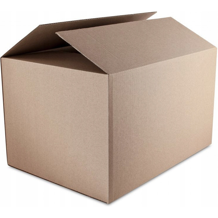 Karton wysyłkowy 340x253x170 tektura trójwarstwowa szara DATURA