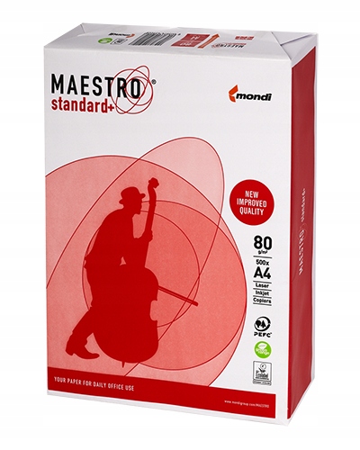 Papier xero A4 MAESTRO STANDARD PLUS 80g