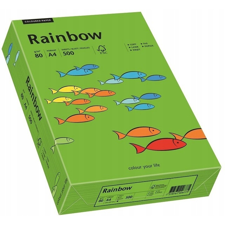 Papier xero kolorowy RAINBOW ciemnozielony R78 88042673