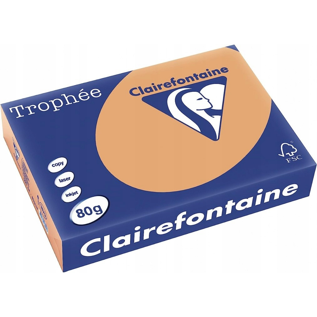 Papier xero A4 80g TROPHEE brąz wielbłądzi XCA41879 CLAIREFONTAINE