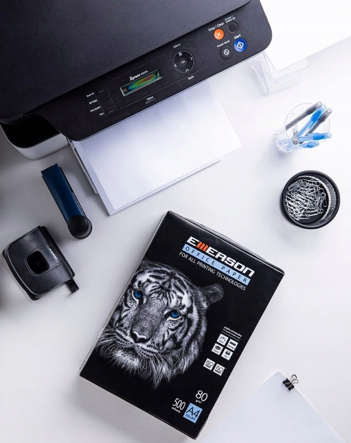 Papier xero A4 80g TIGER (5ryz) klasa białości C